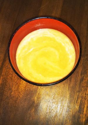 スープメーカーで海老とトマトのスープ。-レシピのメイン写真
