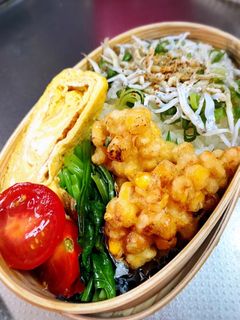 しらす丼弁当-レシピのメイン写真