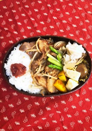 味噌漬け豚焼き弁当-レシピのメイン写真
