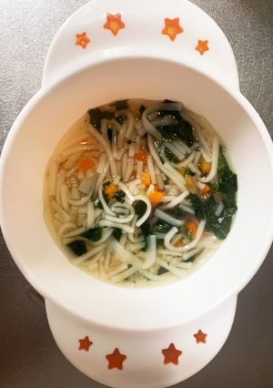 余ったそうめんで離乳食！-レシピのメイン写真