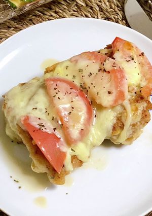 【覚書】鶏肉とトマトのチーズ焼き-レシピのメイン写真