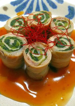 ほうれん草の肉巻き◎レンジで簡単-レシピのメイン写真