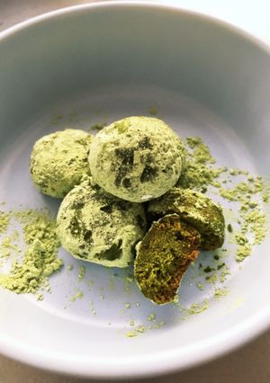 美味＊抹茶のスノーボールクッキー-レシピのメイン写真
