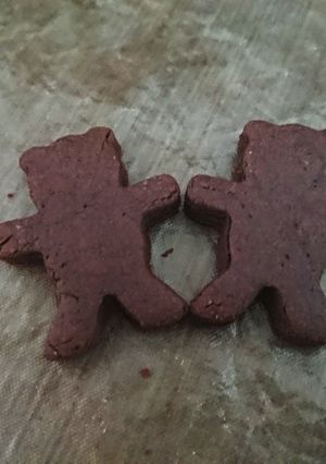 ノンバタークッキー★クロクマver.-レシピのメイン写真