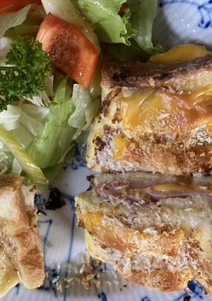アメリカで学んだ簡単クロックムッシュ♡-レシピのメイン写真
