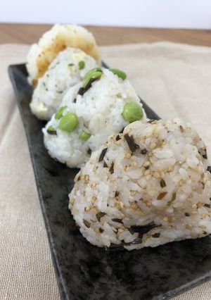 栄養満点☆おにぎり４種-レシピのメイン写真