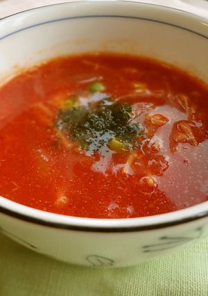 打ち豆入りミネストローネ-レシピのメイン写真