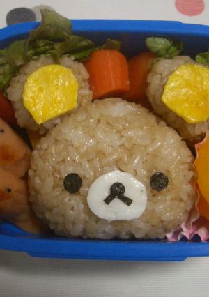 キャラ弁☆リラックマ-レシピのメイン写真