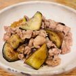3歳と食べる*茄子と豚こまの照り焼き
