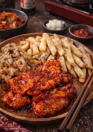 ヤンニョムチキン-レシピのメイン写真