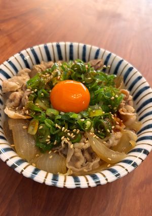 ねぎたま豚丼-レシピのメイン写真