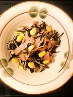 ひじきとえのきの洋風炒め-レシピのメイン写真