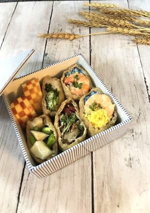 具がたっぷりいなり寿司　スーパーフード入-レシピのメイン写真