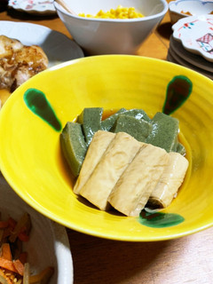 よもぎ麩と巻ゆばの煮物-レシピのメイン写真