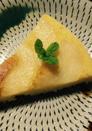 フライパンで梨のケーキ-レシピのメイン写真