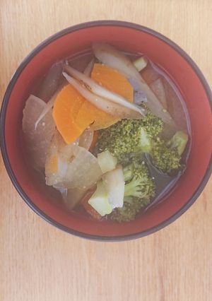 ホットクックで具だくさんみそ汁-レシピのメイン写真