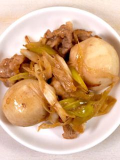 ☆里芋と豚肉の味噌炒め☆-レシピのメイン写真