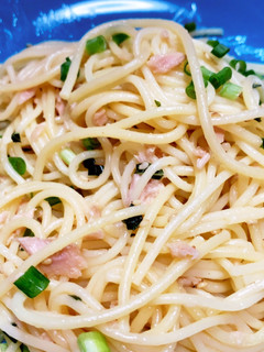 超簡単和えるだけツナと大葉のポン酢パスタ-レシピのメイン写真