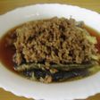 茄子と恋した挽肉そぼろ♡♥