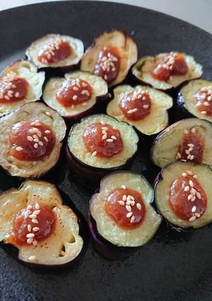 茄子のミニ田楽-レシピのメイン写真