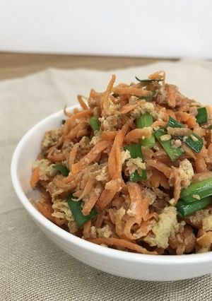レンジ調理☆にんじんしりしり～-レシピのメイン写真