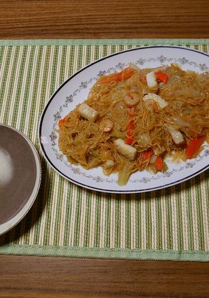 ヨウサマの減塩時短レシピ皿うどん-レシピのメイン写真