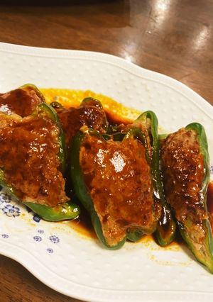 定番おかず☆ピーマンの肉づめ-レシピのメイン写真