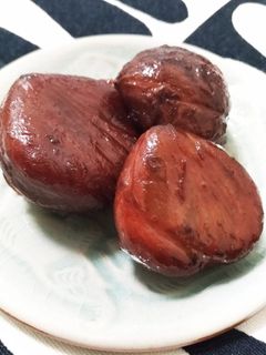 家族も絶賛!栗の渋皮煮-レシピのメイン写真