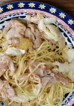 超減塩！塩焼きそば　旨くて、簡単！-レシピのメイン写真