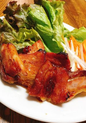 豚ばらブロックのタレ焼き-レシピのメイン写真