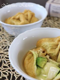 アボカドとカマンベールの巾着煮-レシピのメイン写真