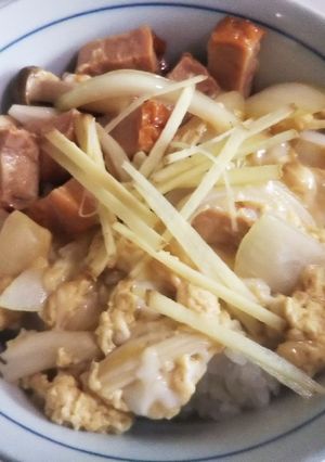 照り焼き鶏 玉子丼-レシピのメイン写真