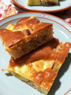 さつまいもとイチジクのケーキ-レシピのメイン写真