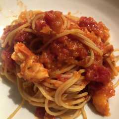 รูปของ ロブスターのパスタ