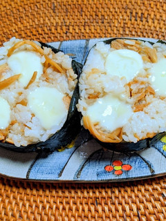 舞茸とツナのチーズおにぎり-レシピのメイン写真