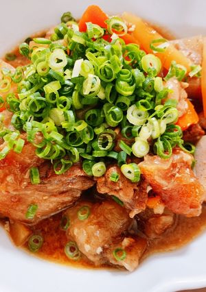 超簡単♡牛すじトロトロのどて焼き-レシピのメイン写真