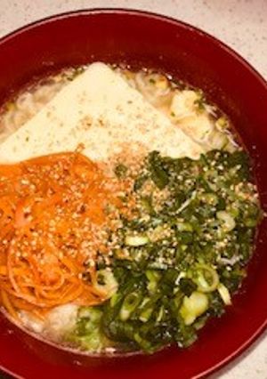 サッポロ一番塩らーめん野菜たっぷり-レシピのメイン写真