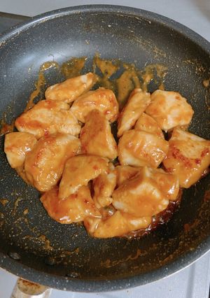 鶏むね肉の味噌マヨ焼き-レシピのメイン写真