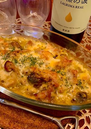 アボカドと鶏肉のマヨチーズオーブン焼き-レシピのメイン写真