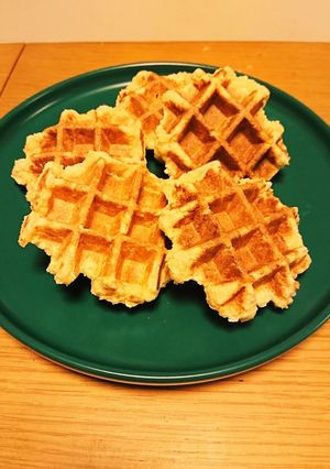 バター油なし。体にいいおから入りワッフル-レシピのメイン写真