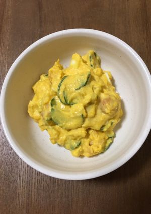里芋と南瓜のサラダ◆離乳食も一緒に◆-レシピのメイン写真