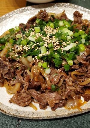 ピリ辛照り焼き肉-レシピのメイン写真