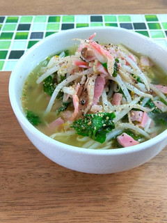 鍋は一つ・イタリアン塩ラーメン-レシピのメイン写真