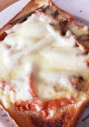 簡単＊きんぴらごぼうチーズトースト-レシピのメイン写真