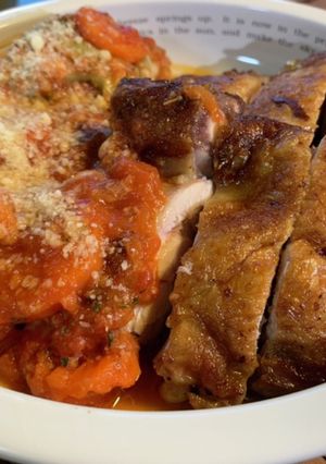 バジルチキントマトチーズソテー-レシピのメイン写真