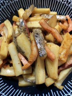 れんこんとベーコンのきんぴら-レシピのメイン写真