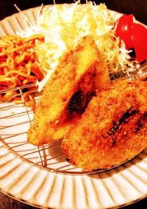 ボリューム満点★はんぺんの肉詰めフライ-レシピのメイン写真