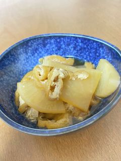 ほっこり優しい味。大根と油揚げの煮物-レシピのメイン写真