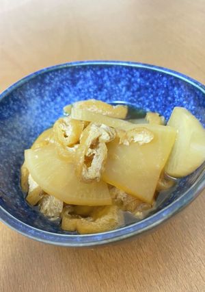 ほっこり優しい味。大根と油揚げの煮物-レシピのメイン写真