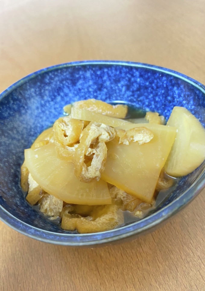 ほっこり優しい味。大根と油揚げの煮物-レシピのメイン写真